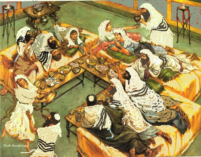 seder meal - last supper - jewish jesus Rod Borghese